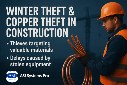 Construction Site Winter Theft Prevention
