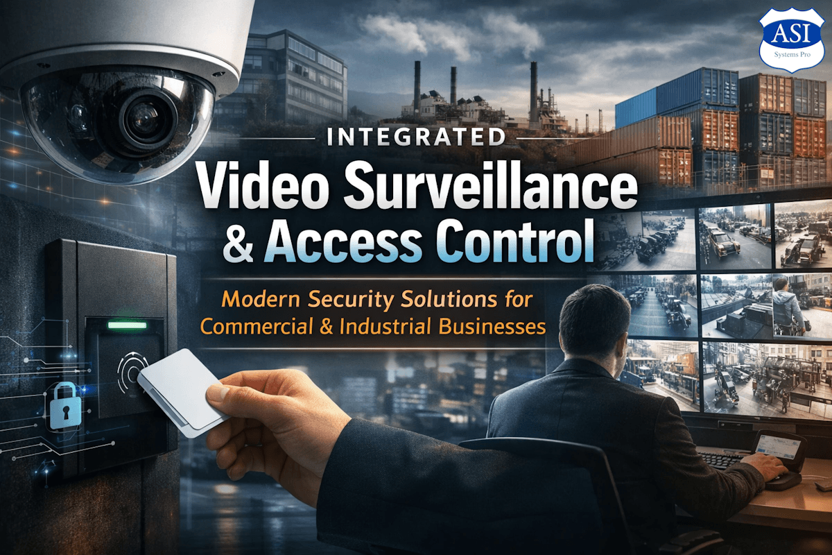 Integrated Video Surveillance & Access Control for Businesses