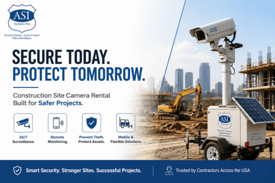Construction Site Camera Rental